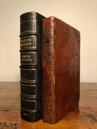 Item #7248 Paradise Regain'd. A Poem. In IV Books. To which is added Samson Agonistes....