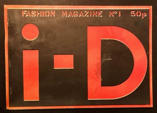 Item #7261 i-D Fashion Magazine No. 1 [#1, Debut Issue]. Terry JONES, Perry Haines, Al McDowell