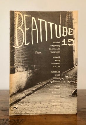Item #7270 Beatitude 15 (XV) Poetry in Progress 9. Lenore KANDEL, Jack Kerouac, Allen Ginsberg,...