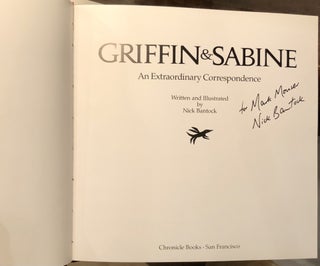 Item #7321 Griffin & Sabine An Extraordinary Correspondence - SIGNED First Edition. Nick BANTOCK
