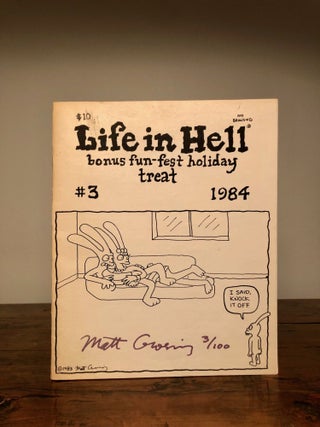 Item #7422 Life In Hell Bonus Fun-Fest Holiday Treat #3 - SIGNED Limited Ed. Matt GROENING