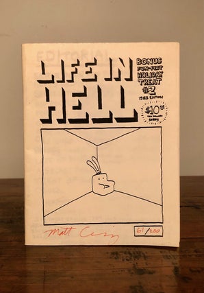 Item #7451 Life In Hell Bonus Fun-Fest Holiday Treat #2 - SIGNED Limited Ed. Matt GROENING