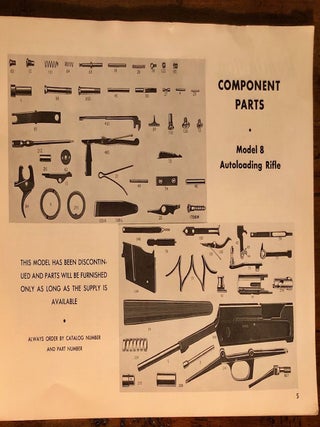 Remington Parts Price List for Rifles and Shotguns Catalog No. 49