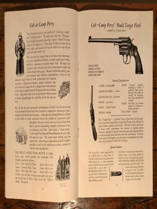 Colt Fire Arms The Arm of Law and Order - Revolvers and Automatic Pistols