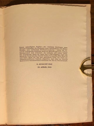 Verse aus Theresienstadt