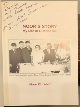 Noor's Story My Life in District Dix - INSCRIBED Copy