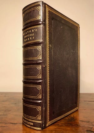 Item #7637 The Poetical Works [Complete In One Volume]. John MILTON, Sir Egerton Brydges