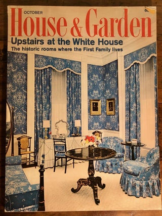 Item #7719 House & Garden - October, 1966 - WITH Letter from Publisher to Sen. Warren G....