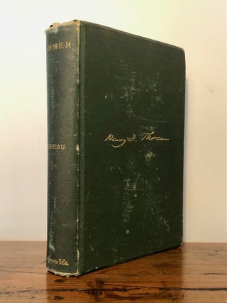 Item #7874 Summer: From the Journal of Henry D. Thoreau. Henry David THOREAU