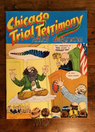 Item #7883 Chicago Trial Testimony - SIGNED Copy. Allen GINSBERG