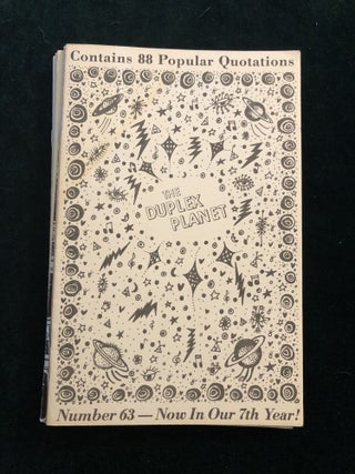 The Duplex Planet - Collection of 47 Issues