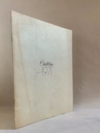 Item #7970 Cadillac 1971. Trade Catalog - Cadillac