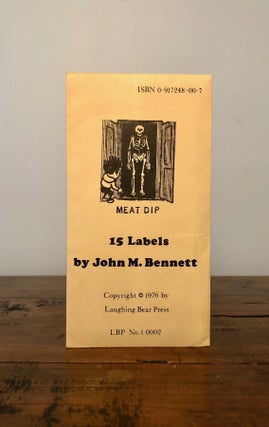 Item #8119 Meat Dip 15 Labels. John M. BENNETT