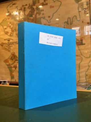 Item #8225 So Soon Done For - INSCRIBED copy. Marian BABSON
