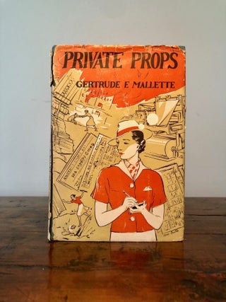Item #8282 Private Props. Gertrude E. - INSCRIBED to Mallette Dean MALLETTE, TLS from, of The...
