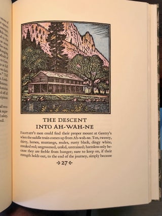 Ah-Wah-Ne Days: A Visit to the Yosemite Valley in 1872 - INSCRIBED By Mallette Dean to His Daughter