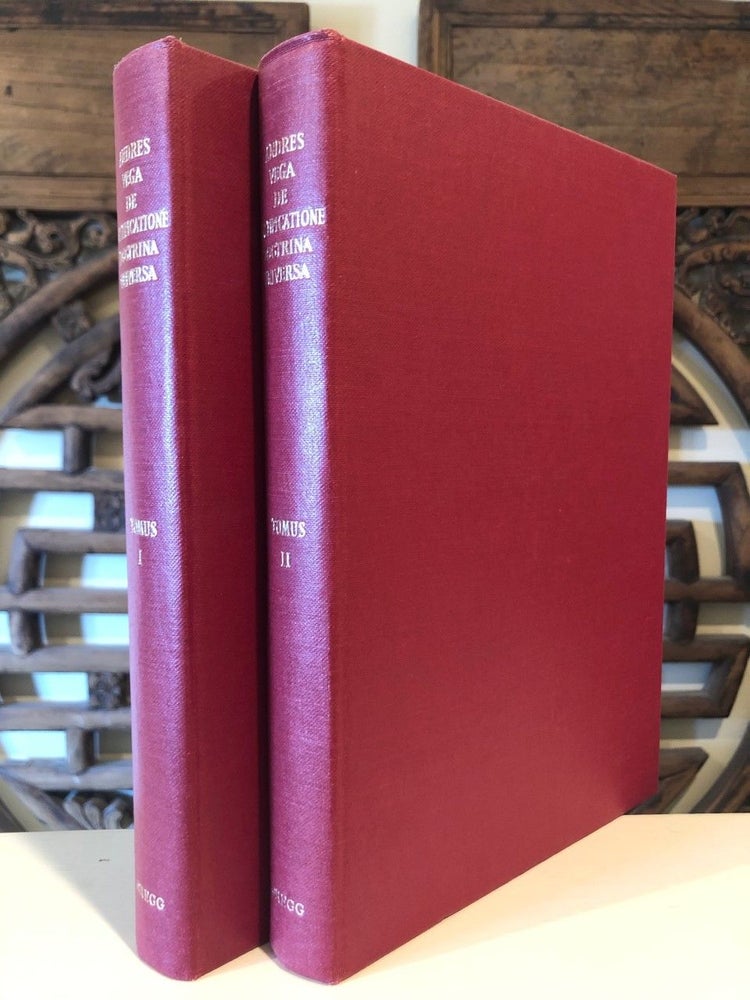 Item #840 De Justificatione Doctrina Universa, Libris XV Absolvte Tradita, Volumes I & II (Tomus I & II). Andreas de Vega, Andrea.