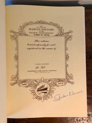 The H. W,. McCurdy Marine History of the Pacific Northwest 1966 to 1976