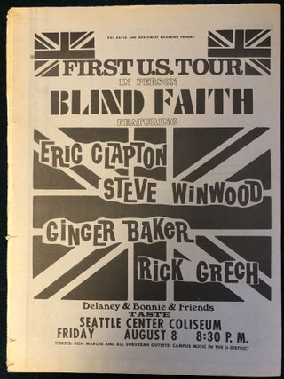 Helix Vol. VIII No. 10, July 20, 1969 Last Rising of a Virgin Moon - Helix Coverage of the Moon Landing Seattle; Pop Festival Ad