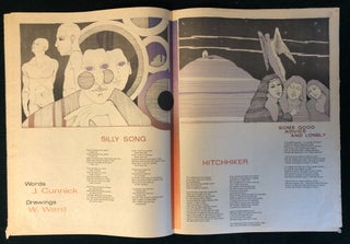 Helix Vol. VIII No. 8, July 10, 1969 Article on Black Panthers United Against Fascism; Ad for Creedence Clearwater Revival Concert with Floating Bridge Opening