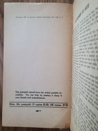 The Nazi Bible of Hate and Germany Today