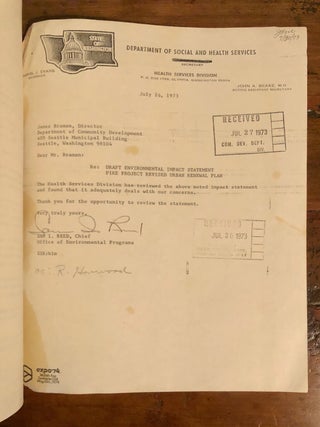 Final Environmental Statement: Pike Place Urban Renewal Project - August 2, 1973