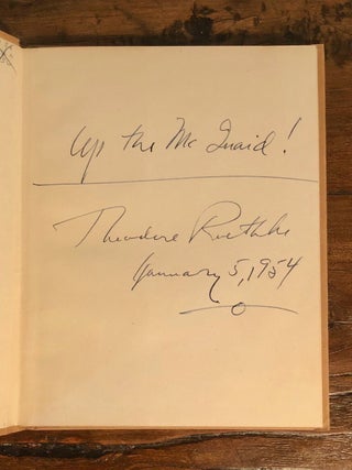 Item #9084 Irish Poems of Today Chosen from the First Seven Volumes of "The Bell" - INSCRIBED by...