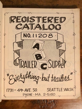 ABC Trailer Supply Registered Catalog No. 11208