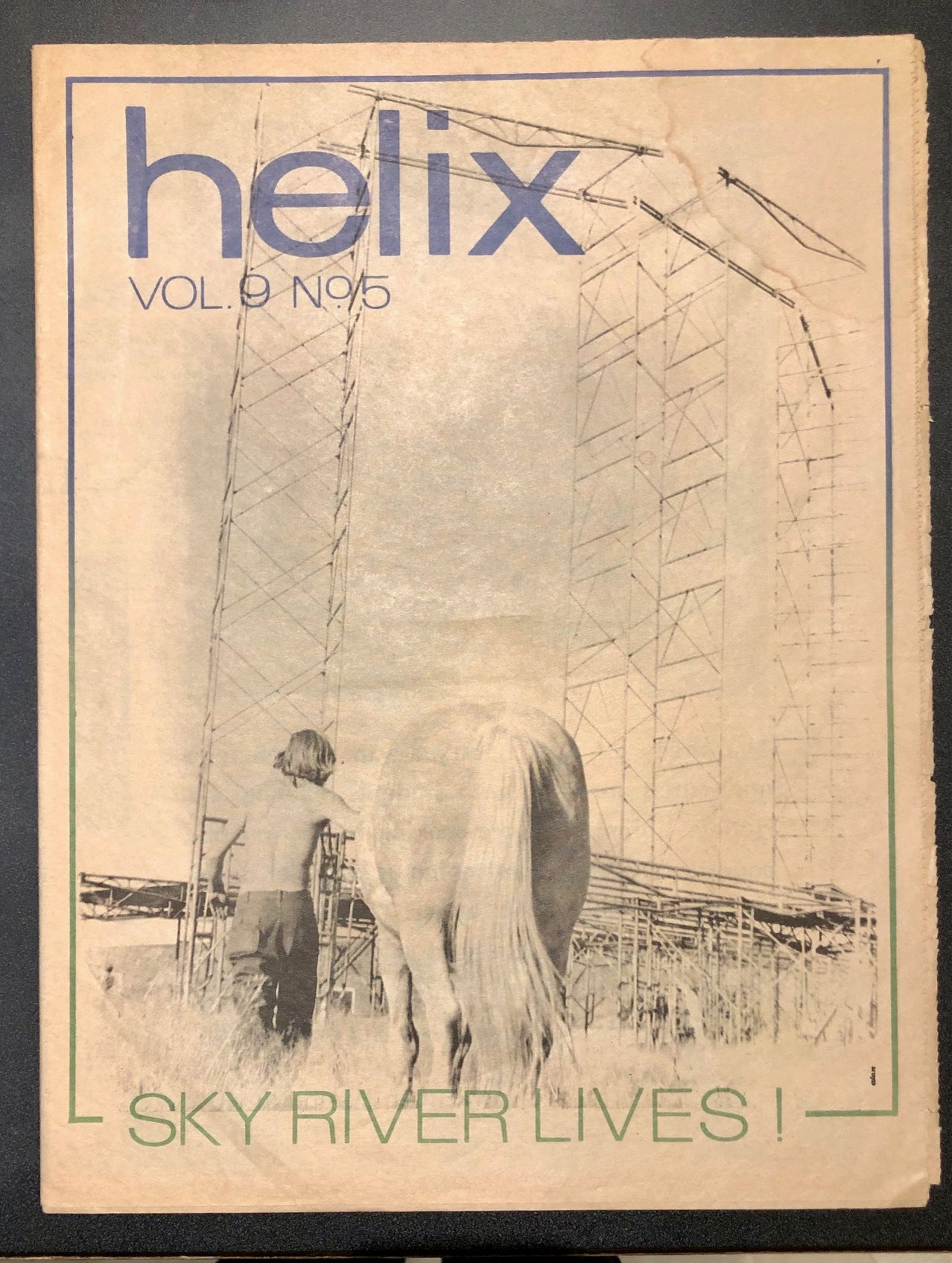 Martin Rivers Helix Helix Vol. IX No. 5, August 28, 1969 with Grateful Dead interview; Sky ...