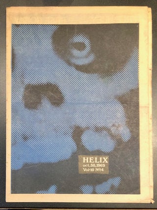 Item #9196 Helix Vol. X No. 4, October 30 1969, Huey P. Newton, Bobby Seale, Moody Blues....