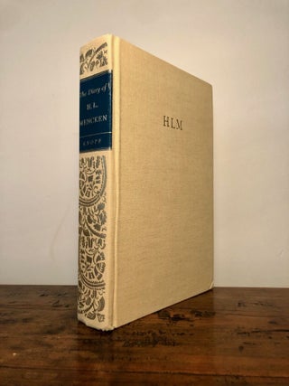 The Diary of H.L. Mencken - INSCRIBED by Fecher