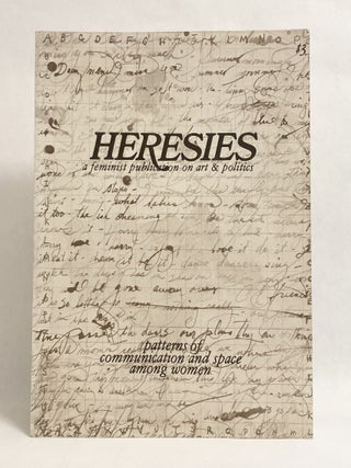 Item #9694 Heresies 2 (Two) Patterns of Communication and Space Among Women Volume 1 Number 2....