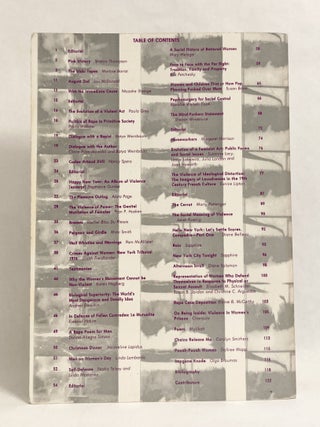 Heresies 6 Women and Violence Volume 2 Number 2