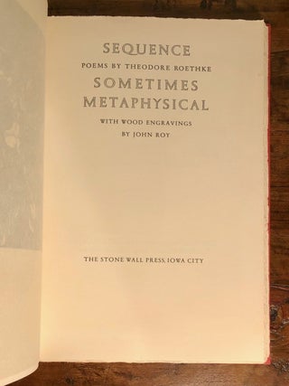 Sequence, Sometimes Metaphysical