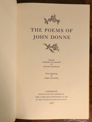 Poems of John Donne