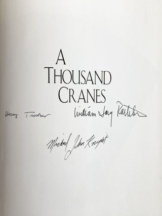 A Thousand Cranes Treasures of Japanese Art - SIGNED Copy