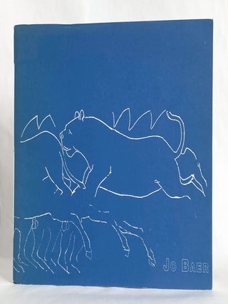 Item #9796 Jo Baer Four Drawings. Jo BAER, Bruce Robbins